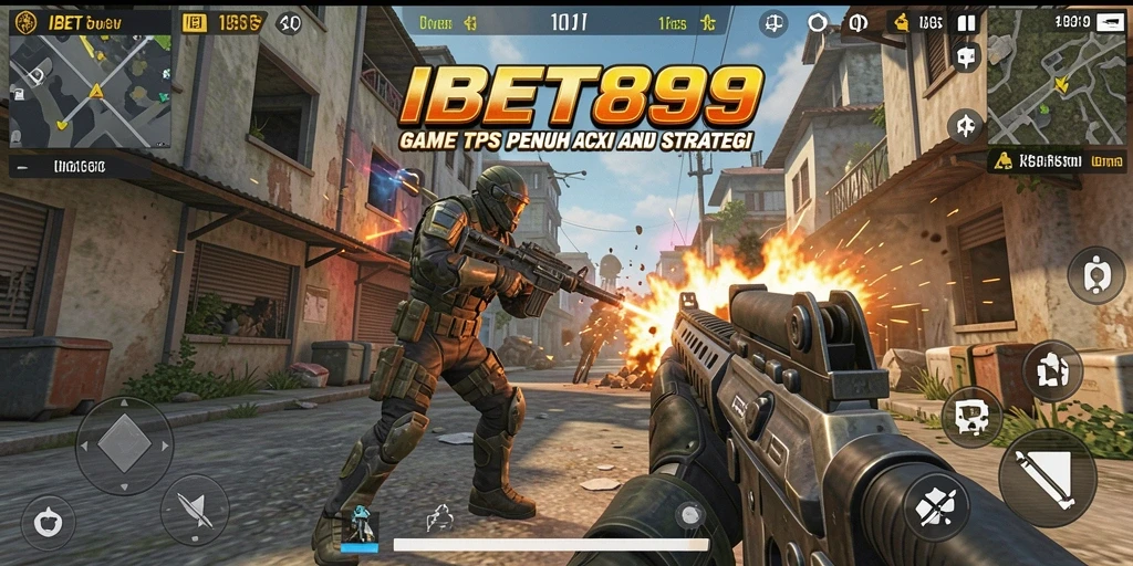Tampilan gameplay seru IBET899 dengan aksi TPS yang mendebarkan.